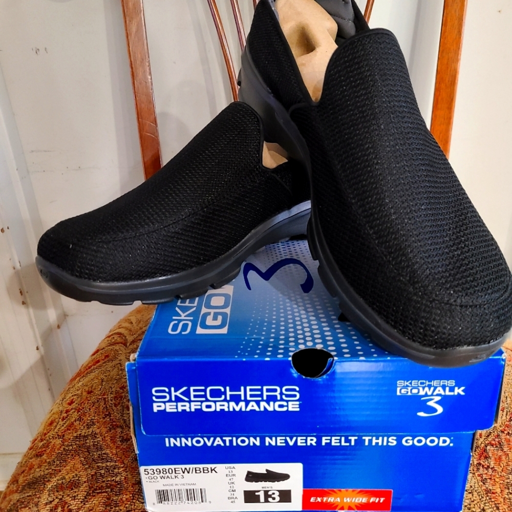 Men's Skechers Go Walk 3 Slip-ons 13 Wide